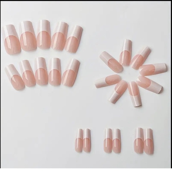 Elegant White French Manicure - Picture 6 of 8